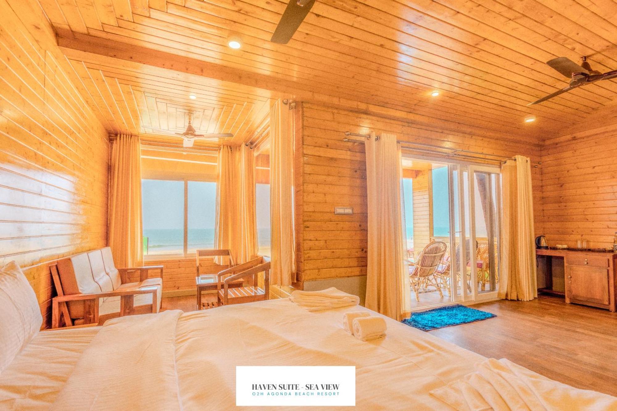 The O2H Agonda Beach Resort Esterno foto